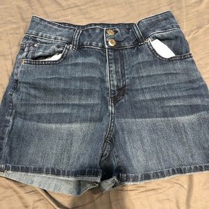 High rise shorts